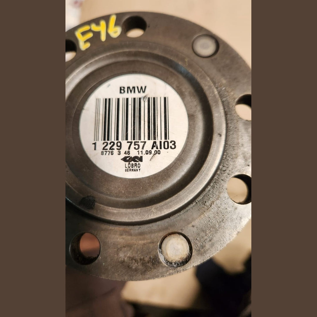 2001-2005 BMW 330i Rear Axle Shaft 1229757 E46 330i and 325xi models