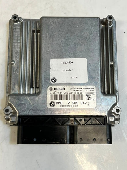 BMW 1 Series E81 E87 3' E90 E91 Engine Control Unit ECU ONLY 7585247 OEM