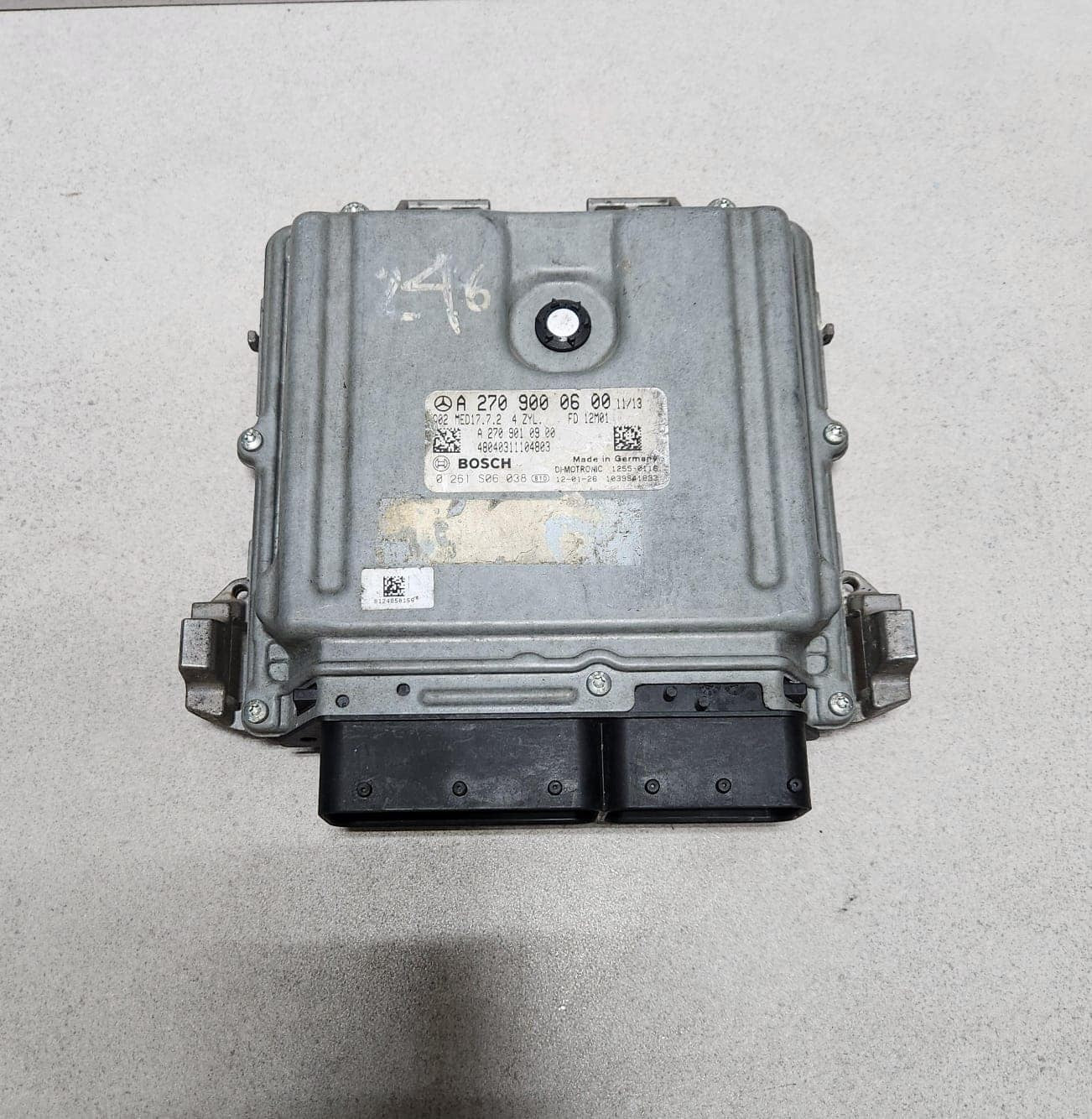 2012-2015 Mercedes-Benz B180 Engine Control Unit A2709000600