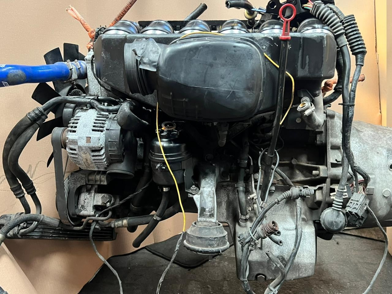 BMW E36 M3 S50B30 3.0L Complete Engine & Manual Gearbox 75K KM 50030546 OEM