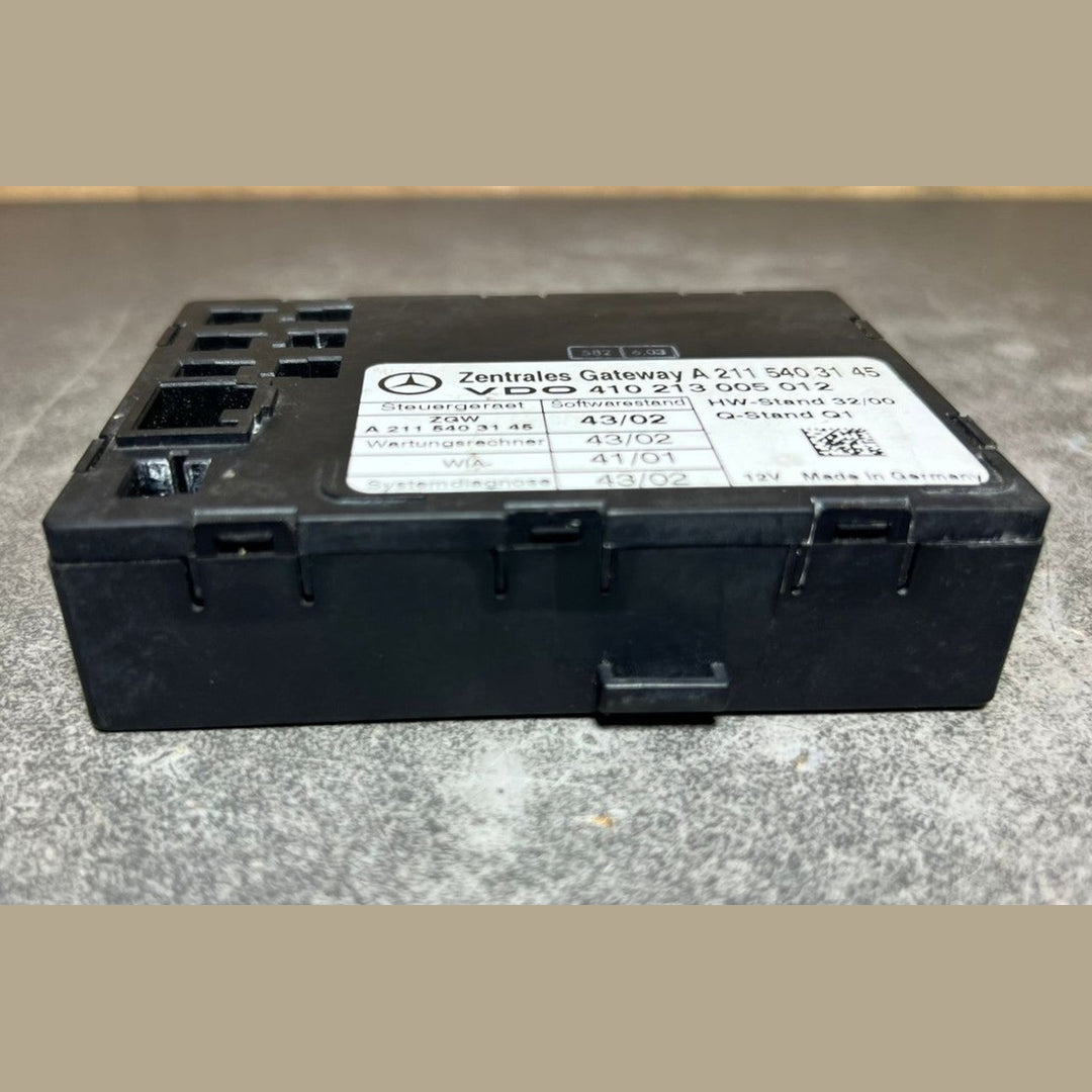 03-09 Mercedes W211 E-Class E320 Central Gateway Control Module A211 5403145 OEM