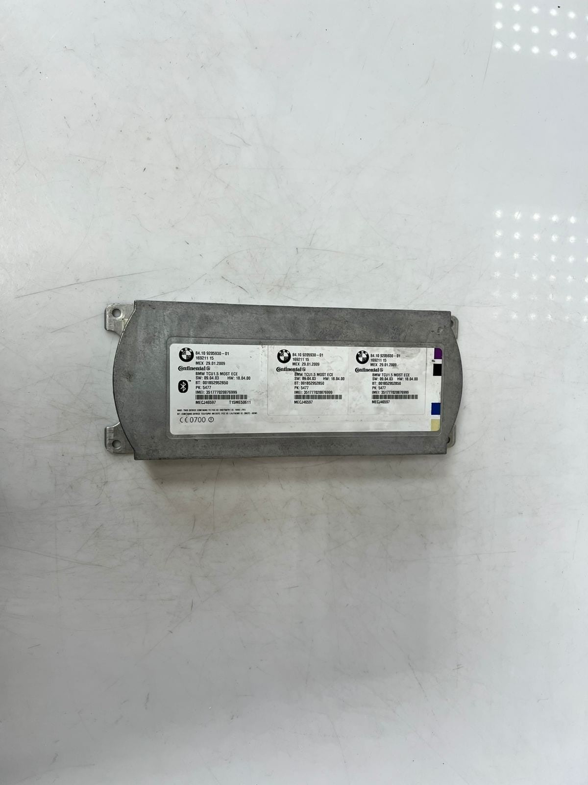 2008-2014 BMW X6 F01, F02, E71, E72 Bluetooth Control Unit Module 9205930 OEM