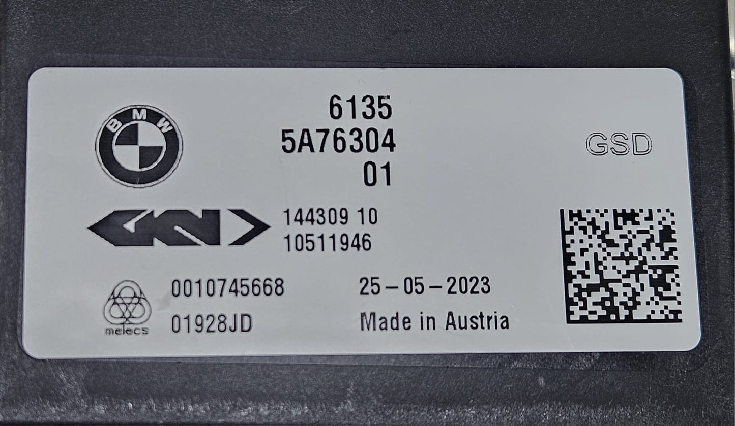 OEM BMW X7 G07 XM G09 CONTROL UNIT REAR AXLE DIFFERENTIAL LOCK 5A76304