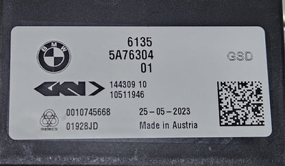 OEM BMW X7 G07 XM G09 CONTROL UNIT REAR AXLE DIFFERENTIAL LOCK 5A76304