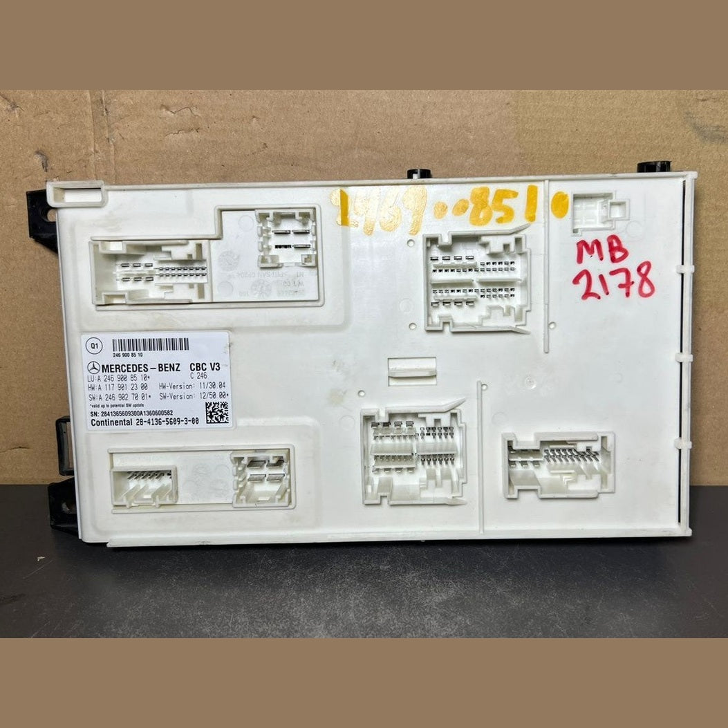 Mercedes W246 CLA B-Class Front SAM Body Control Module Unit A246 9008510 OEM