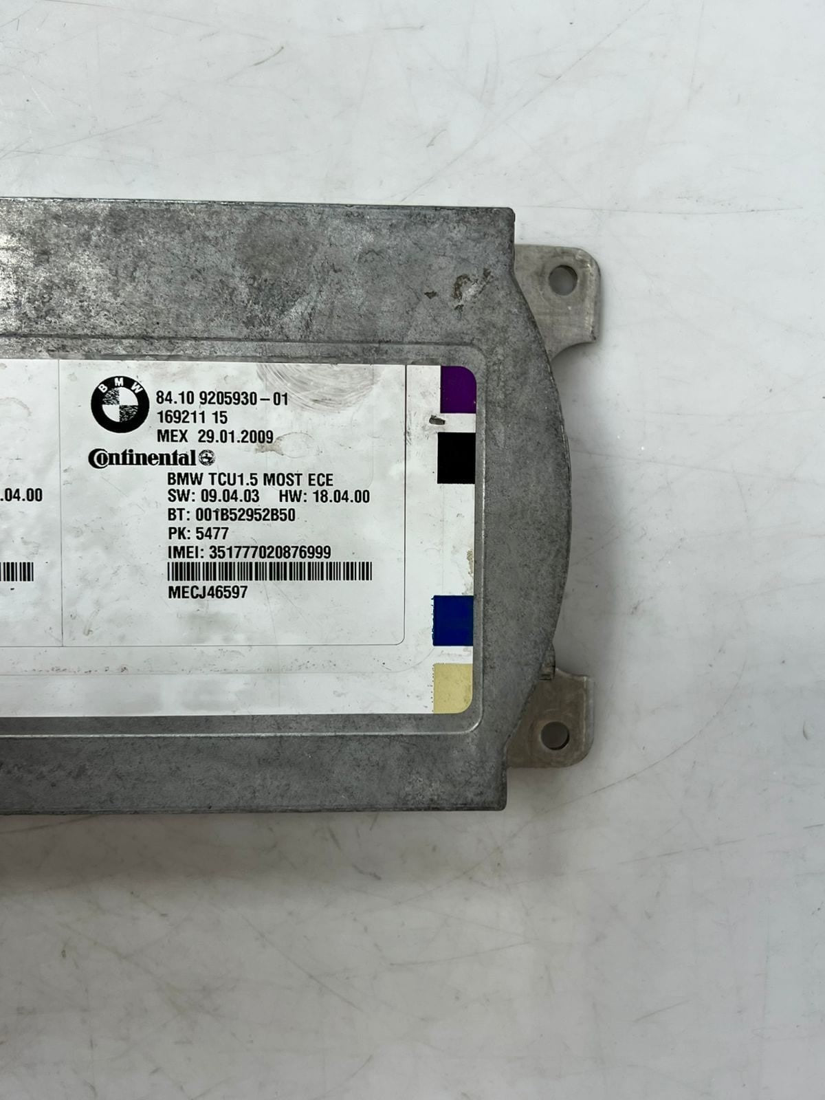 2008-2014 BMW X6 F01, F02, E71, E72 Bluetooth Control Unit Module 9205930 OEM