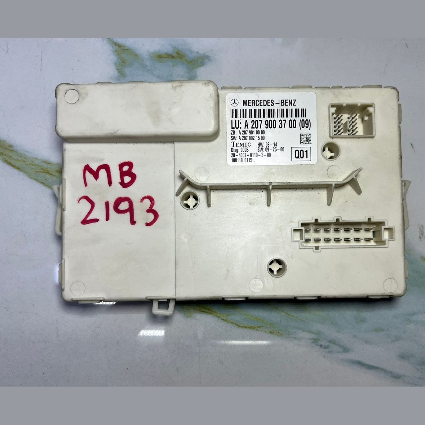 2010-2013 Mercedes E350 Window Control Module A2079003700 E-Class W207 Coupe