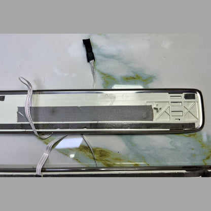 Mercedes W206 C-Class Front Entrance Trim Seal Strip Plate Cover Set A2066801801
