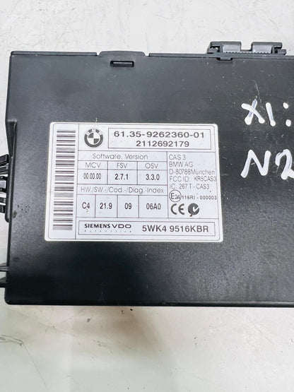 BMW X1 20iX E84 2011 N20B20A ENGINE CONTROL UNIT ECU KIT 7629006