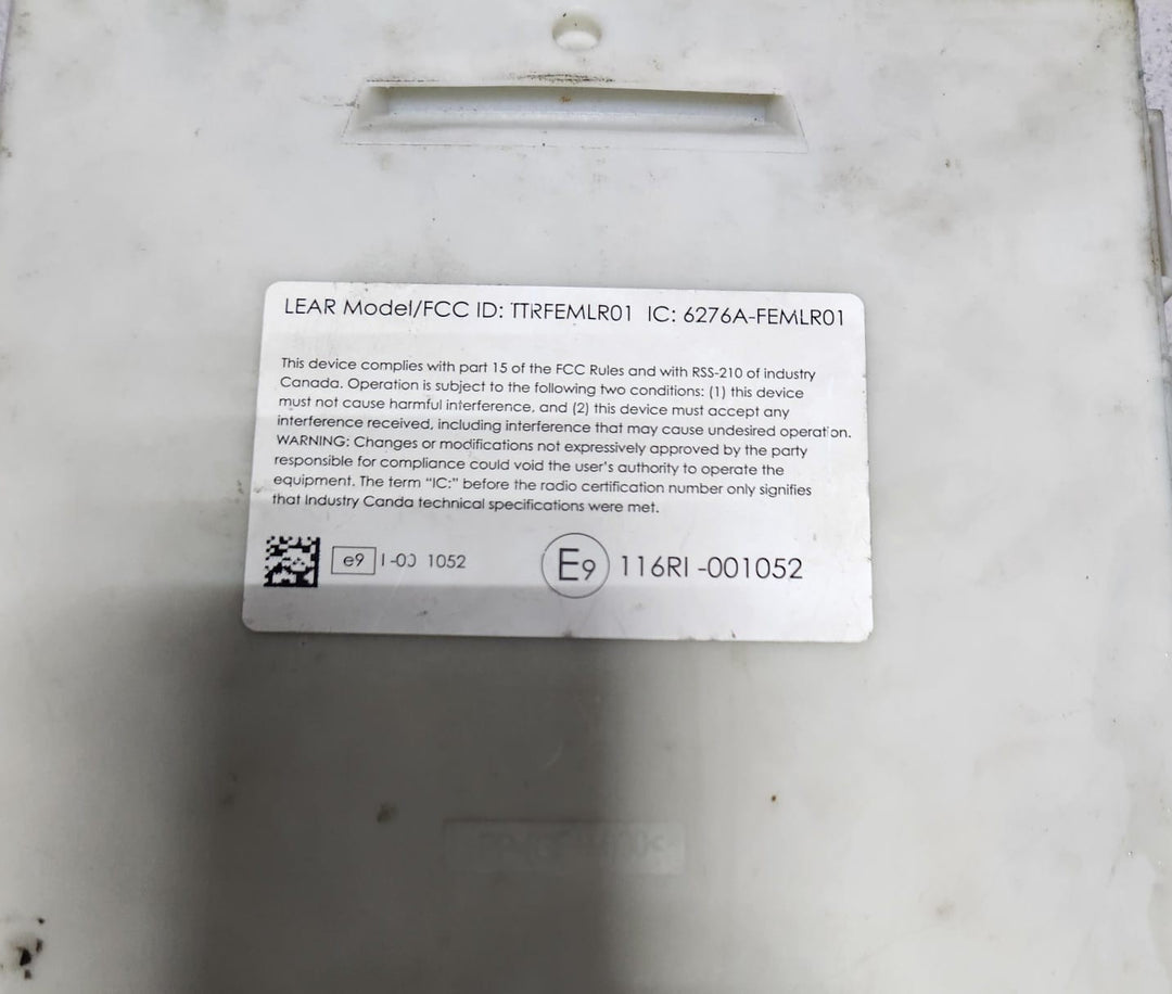 2012-2016 BMW 320i Front Electronic Module 9324782 3 Series 320i 328i 328d