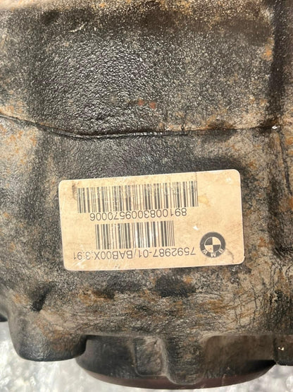 2010-2015 BMW X1 E84 Rear Differential 7592987 RATIO 3.91