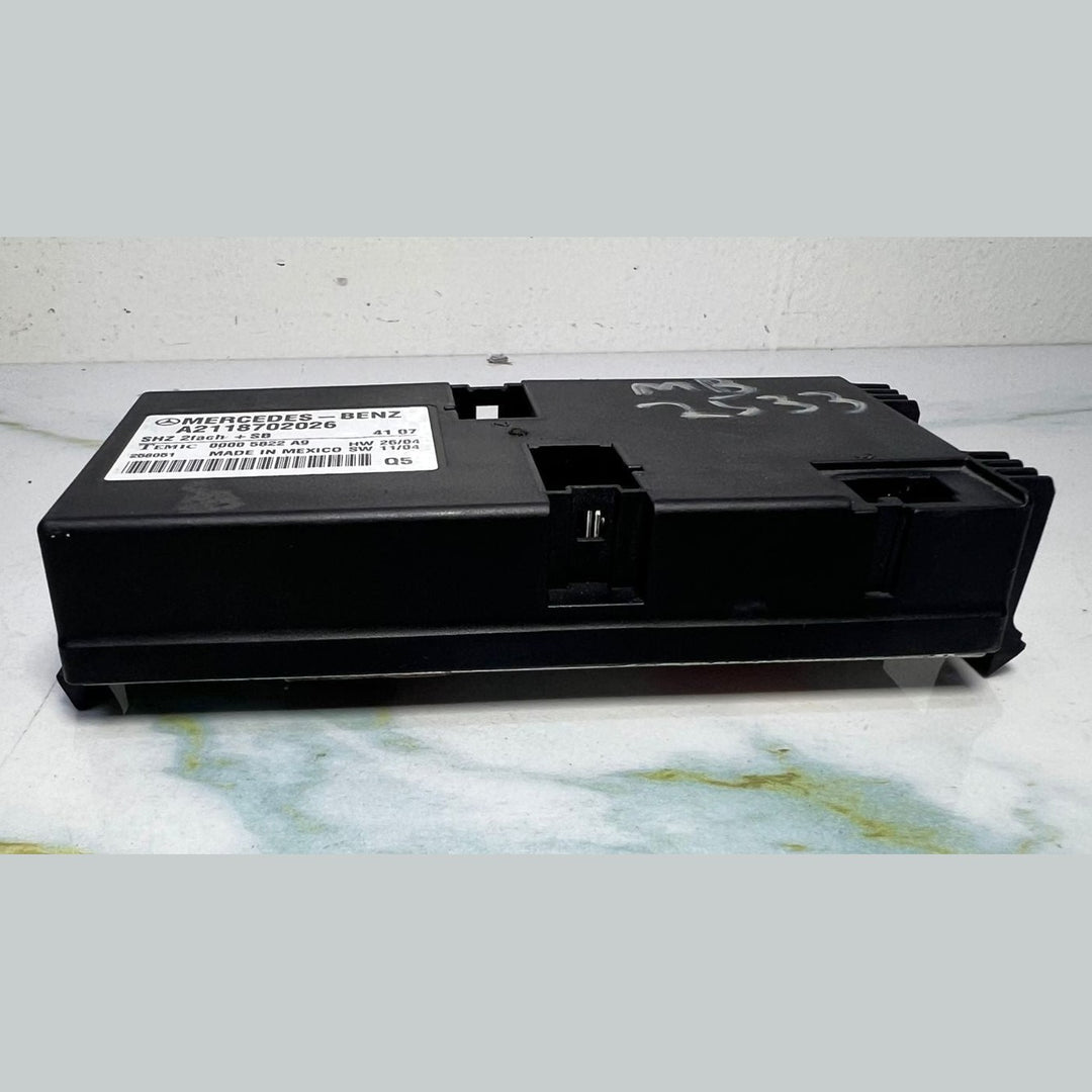 07-09 Mercedes E550 Seat Heating Control Module A2118702026 E-Class W211, ML63