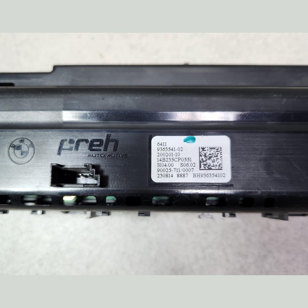 BMW Climate Control Unit 9363541 2 Series F45 F46 F48 and X2 F39 