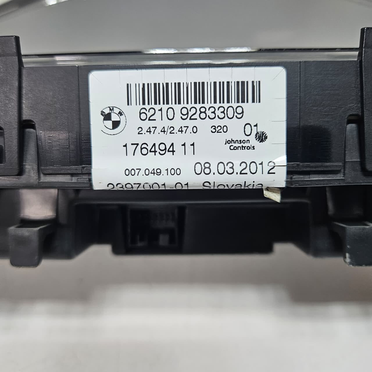 2012-2018 BMW F30 F31 320i Speedometer Instrument Cluster 9283309