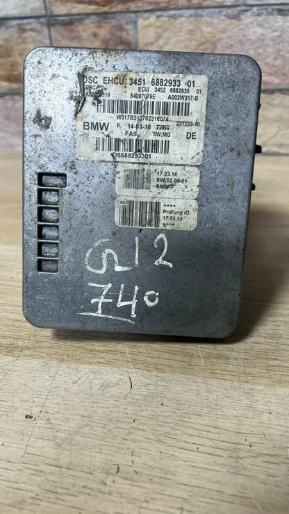 2016-2019 BMW G11 G12 740i Abs Hydraulic Control Unit 6882933 OEM