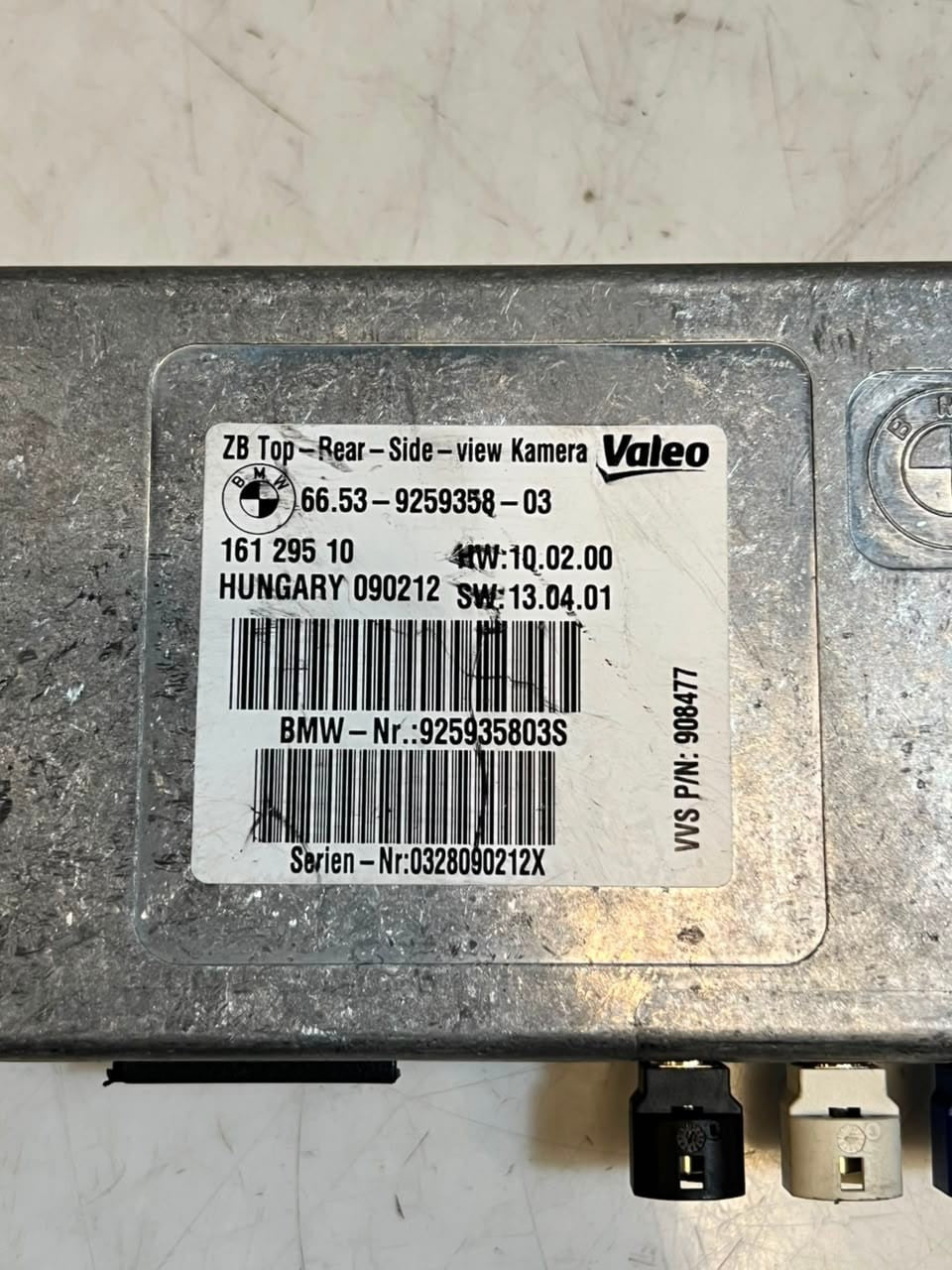 2012-2018 BMW F10 F11 F12 F13 F06 650i Surround Camera Control Module 9259358