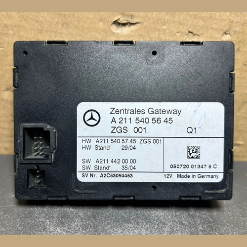 03-09 Mercedes W211 E-Class E320 Central Gateway Control Module A211 5405645 OEM