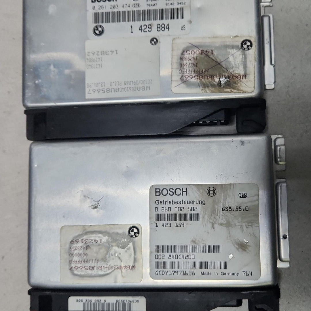 1997 BMW 540i Engine Control Unit 1429884 E39 V8 SINGLE VANUS ECU SET 