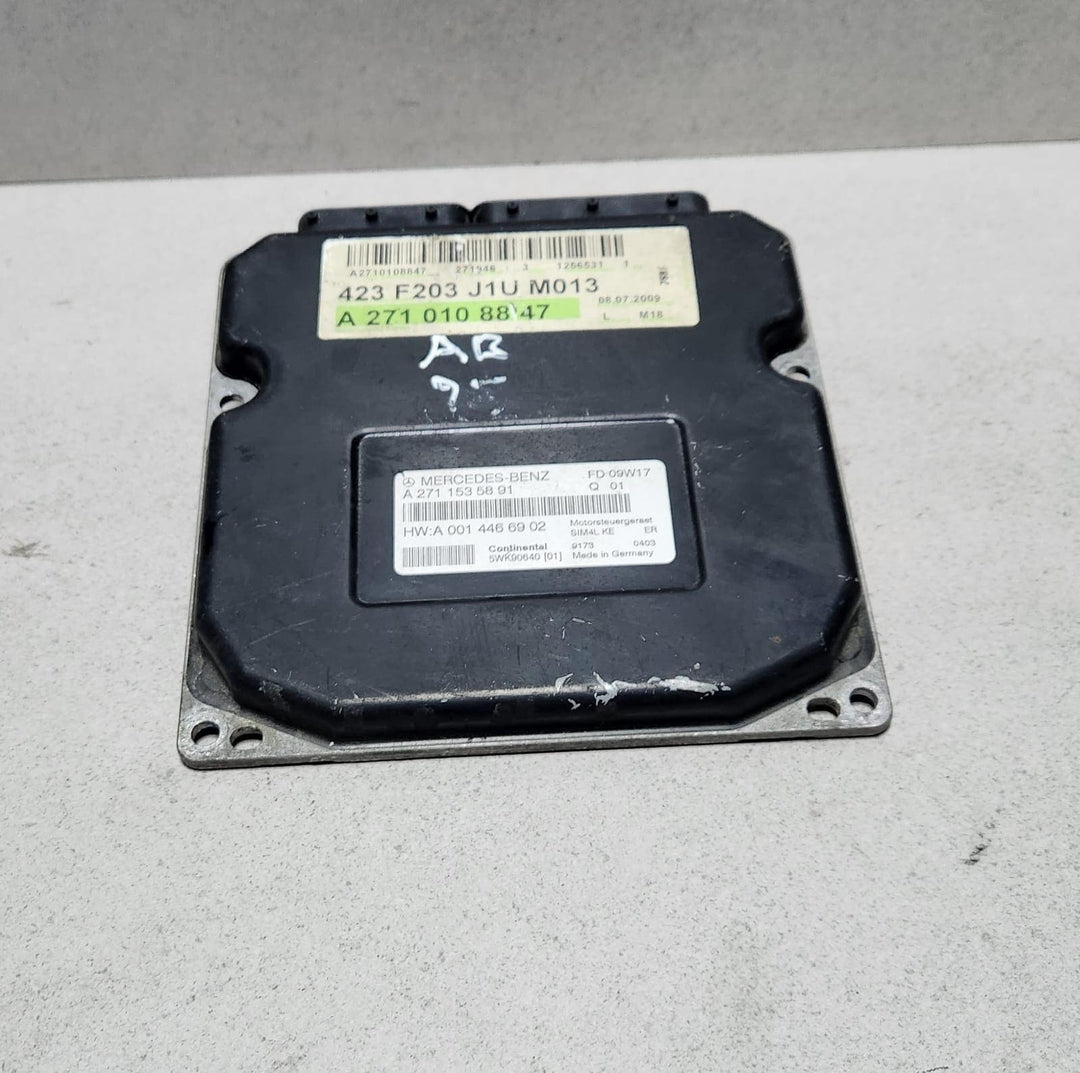 2011-2012 Mercedes-Benz C180 Engine Control Unit A2710108847
