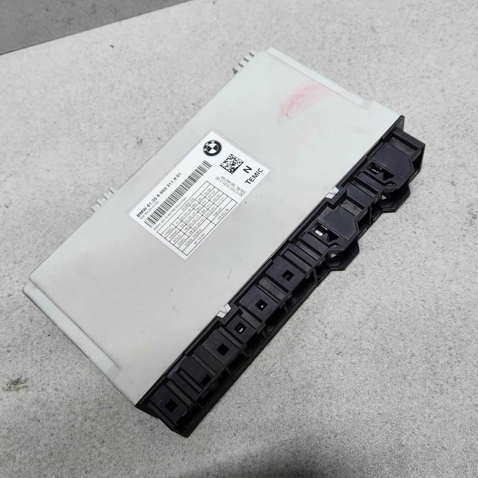 2015-2018 BMW X5 Seat Control Module 6993311  X5 F15 320i 330i and X1 