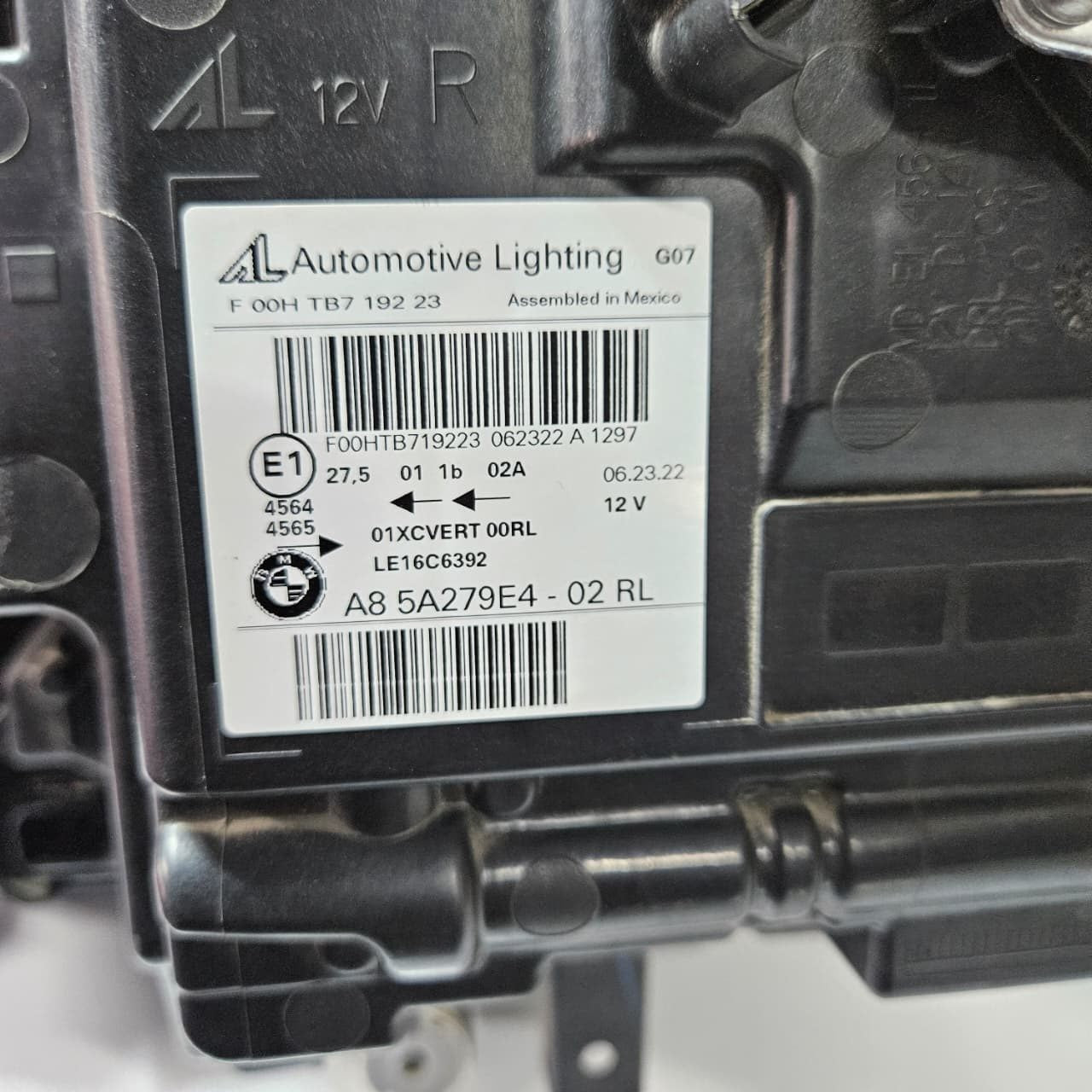 2019-2022 OEM LED Adaptive Headlight for BMW X7 G07 RIGHT SIDE ECE 5A279E4