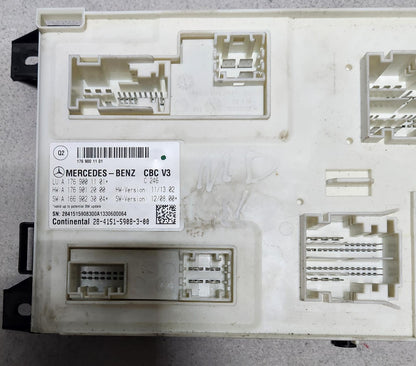 Benz Body Control Module A1769001101 W176 and W246