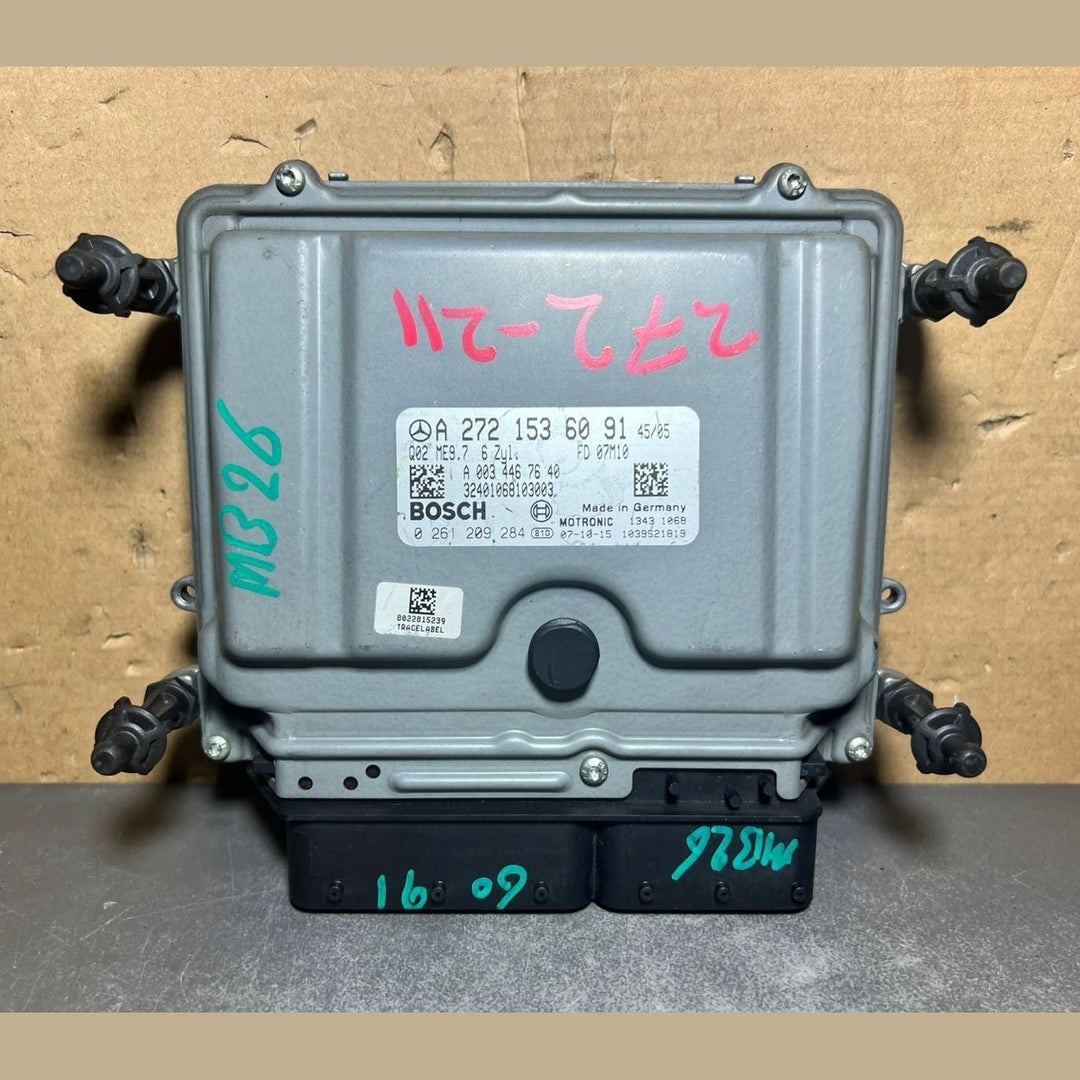04-09 Mercedes W211 E-Klasse Motorsteuergerät Gerät ECM ECU A272 1536091 OEM