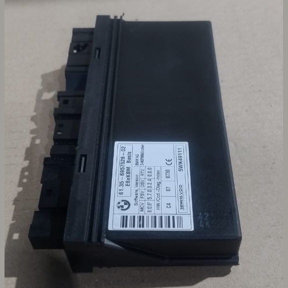 BMW 5 M5 6 M6'ies E60 E63 E64 KBM GATEWAY BASIS BODY CONTROL MODULE ECU 6957528