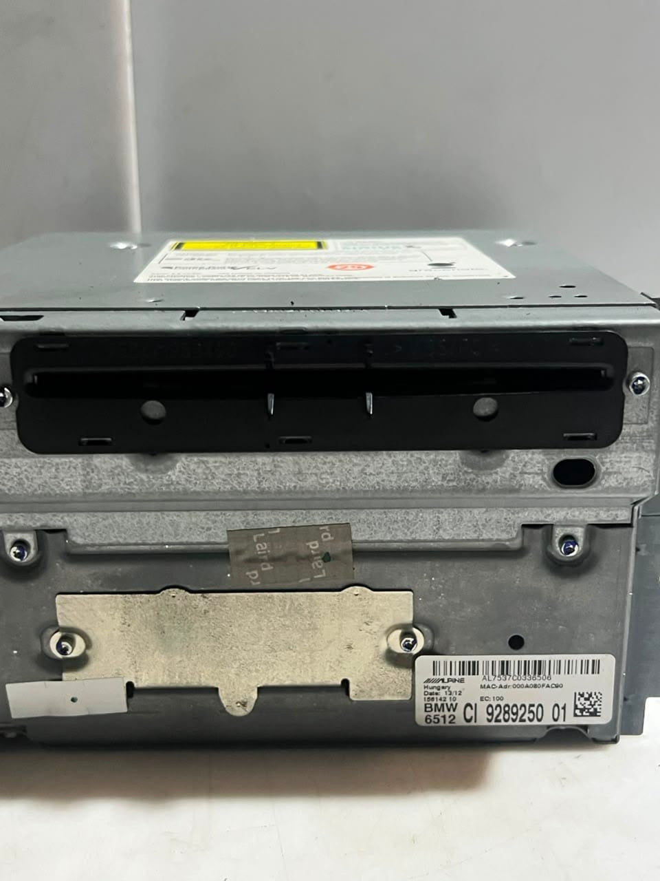 BMW 5' F02 F10 F11 6' F06 F12 F13 535i Navigation System Head Unit High 9289250