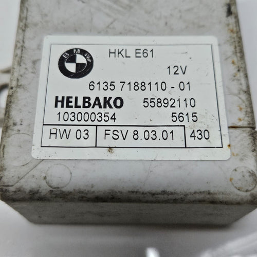 06-08 BMW 750i E65 E66 Trunk Lid Tailgate Control Module 7188110 BMW 7-Series 75