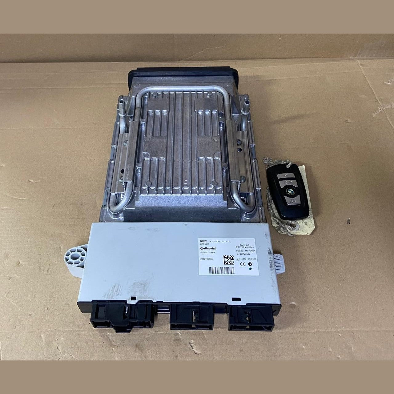 OEM BMW F10 N63 ENGINE CONTROL UNIT DME MSD85 ECU SET 7613202