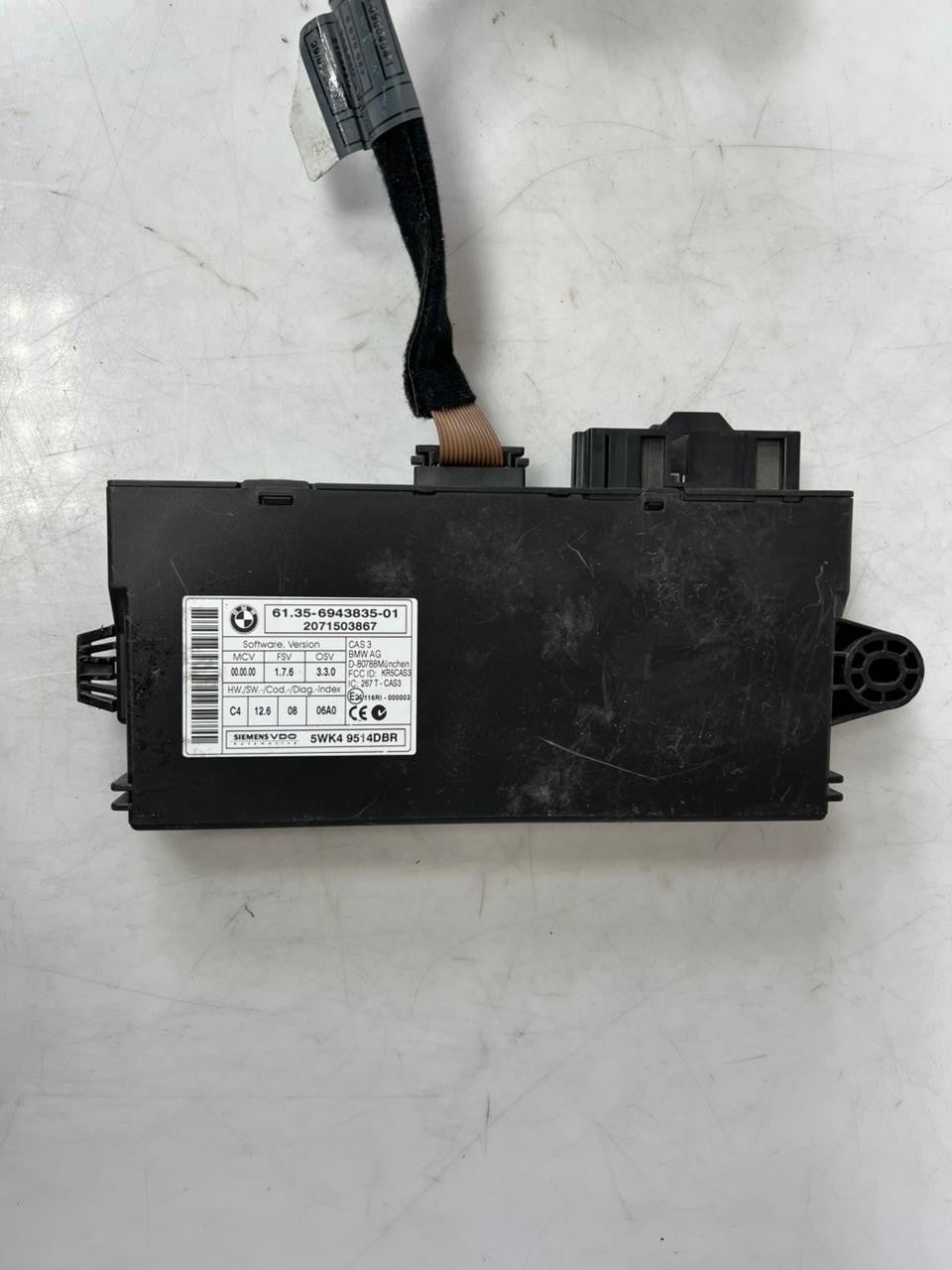 2006-2007 BMW 550i Engine Control Module 7566706 E63 E64 550i 650i 750i 4.8L SET