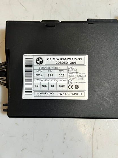 2008 BMW X5 E70 3.0sd M57N2 Engine Control Unit ECU SET DDE+CAS3 7810980
