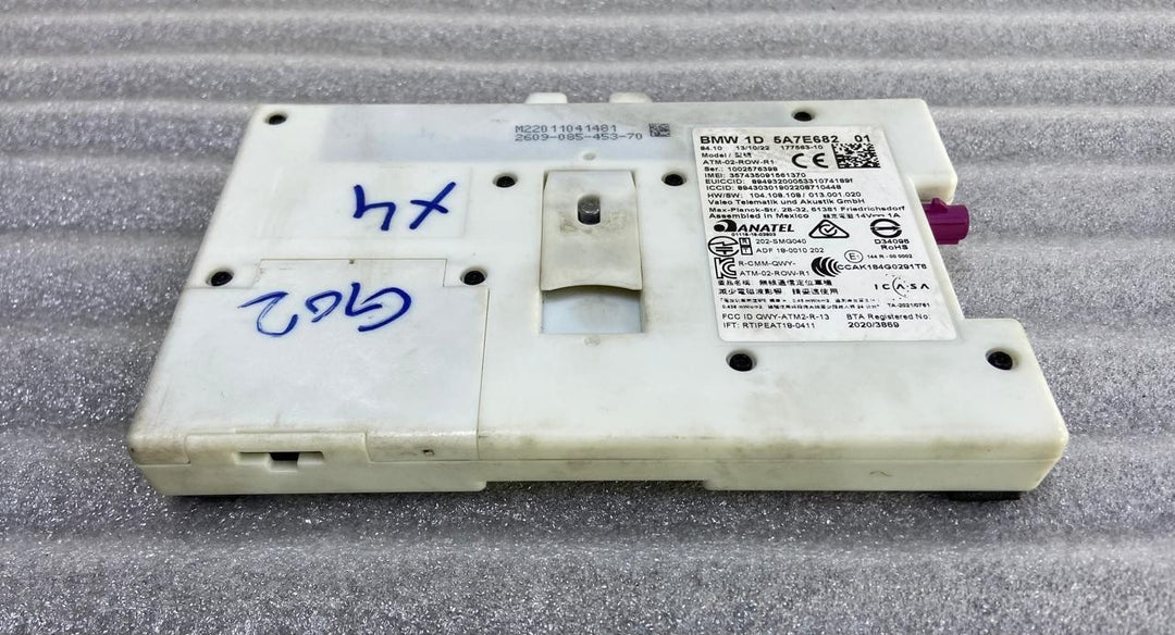 OEM BMW G01 X4 G02 ANTENA TELEMATICS CONTROL MODULE ECU 5A7E682
