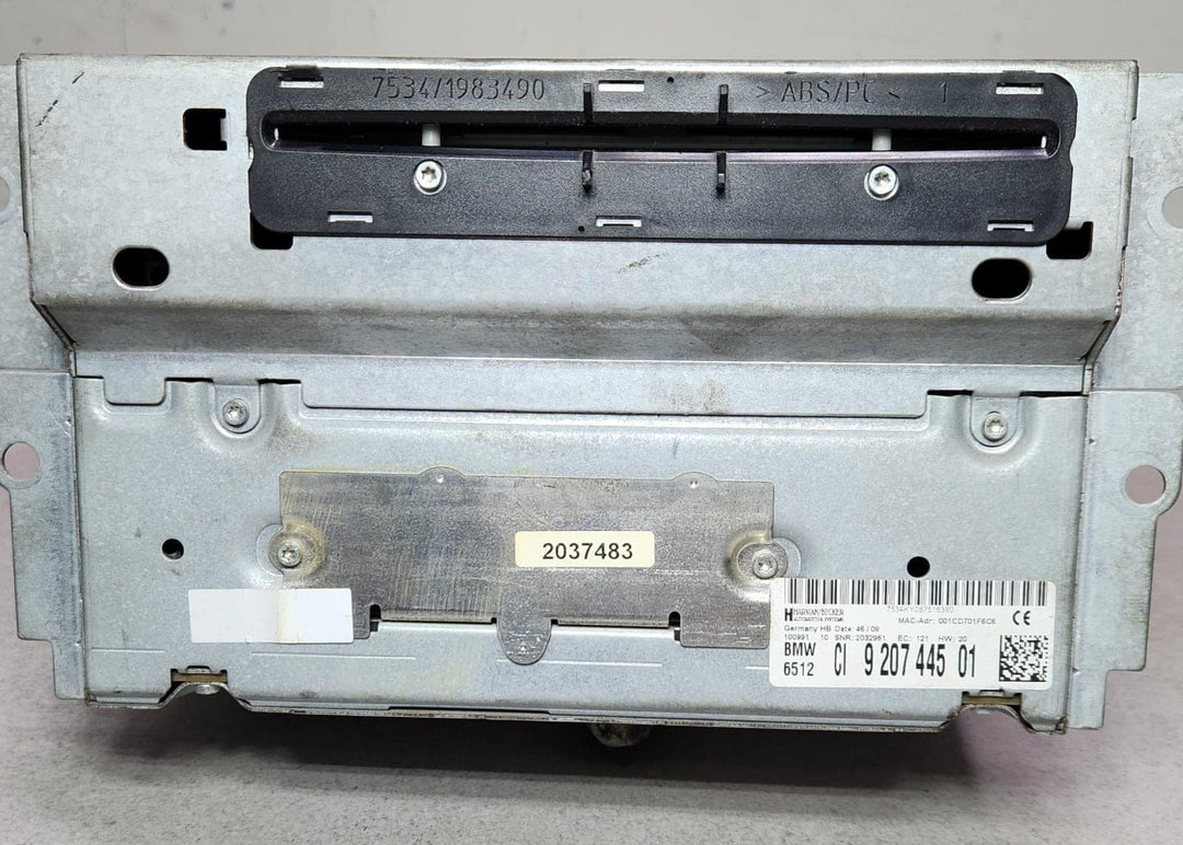 9207445 BMW 7 Series Radio CD DVD GPS Head Unit 9207445 2008-2015 OEM 