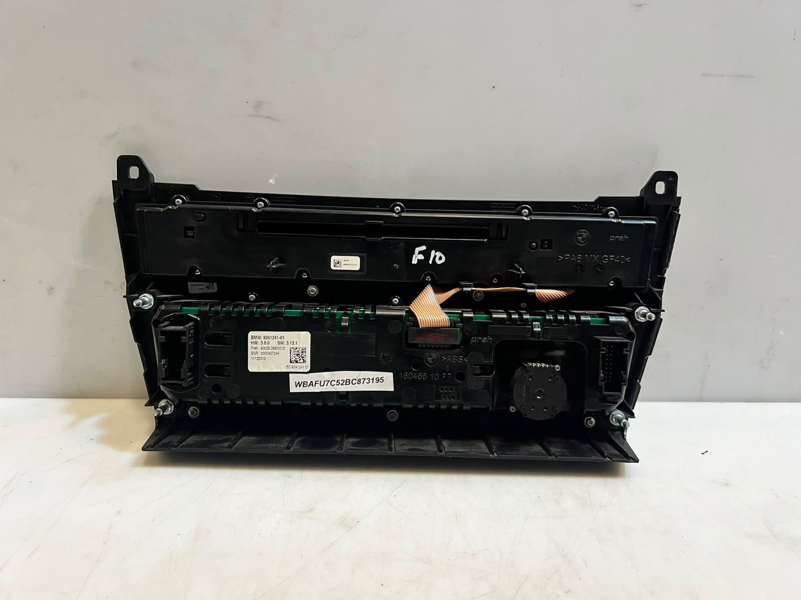 2011-2016 BMW 528i 5 Series F10 F11 Climate Control Unit 9241241 OEM