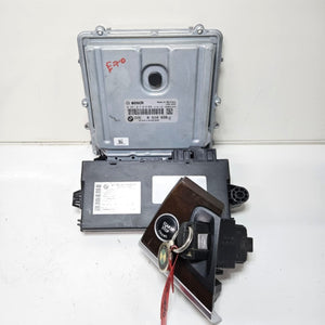8510838-2010 BMW X5 3.0D E70 Engine Control Unit ECU DDE Key Set