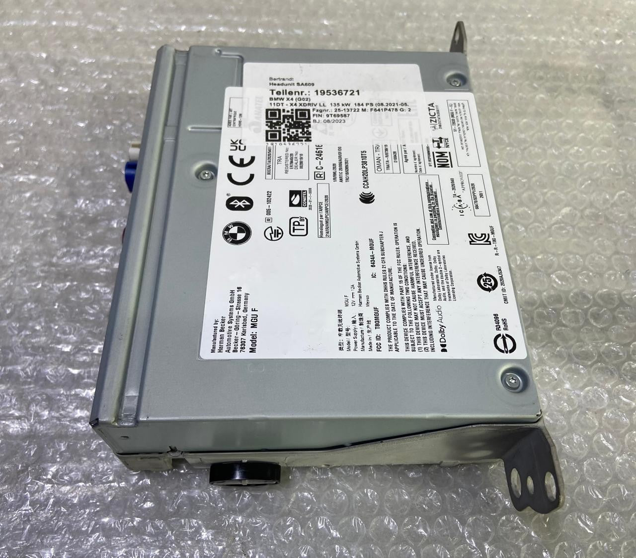 OEM BMW X3 G01 X4 G02 Navigation Multimedia Head Unit High 5B369C5 HARMAN KARDON