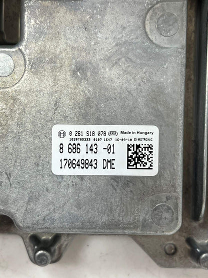 BMW F45 225xe 1.5 B38X Engine Control Unit ECU SET DME+BDC+1KEY 8686143