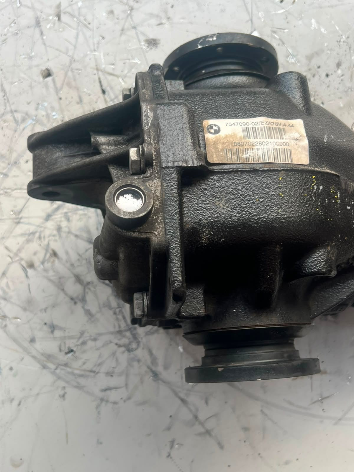 2007-2010 BMW X3 E83 Rear Differential 7547090 RATIO 4.44 