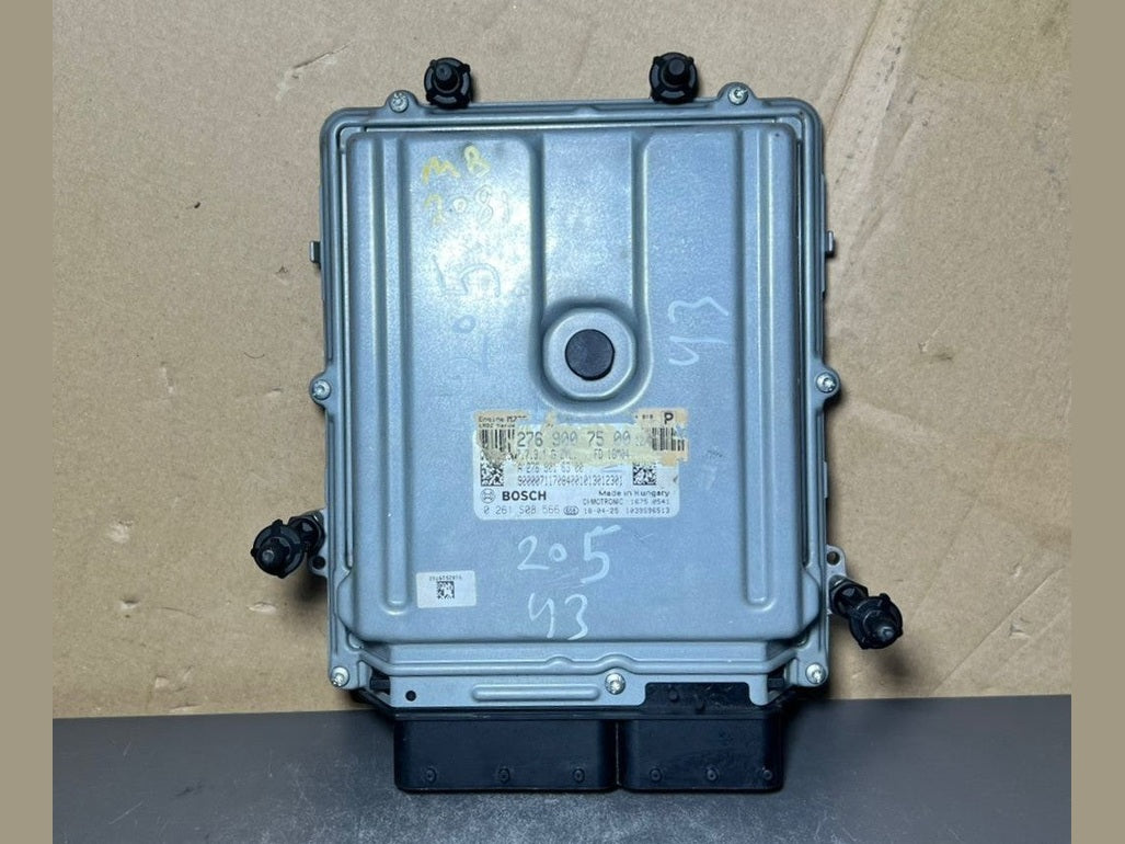 14-20 Mercedes W205 C43 Engine Control Module Unit ECM ECU A276 9007500 OEM