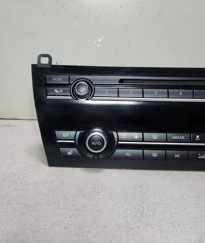 BMW Climate Control Panel Upper 9299037 7 Series F01 F02 and 5 Series F10
