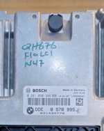 Load image into Gallery viewer, BMW 5 F10 F11 520D ENGINE N47 D20C AUTO ENGINE CONTEOL UNIT KEY LOCK SET 8578995