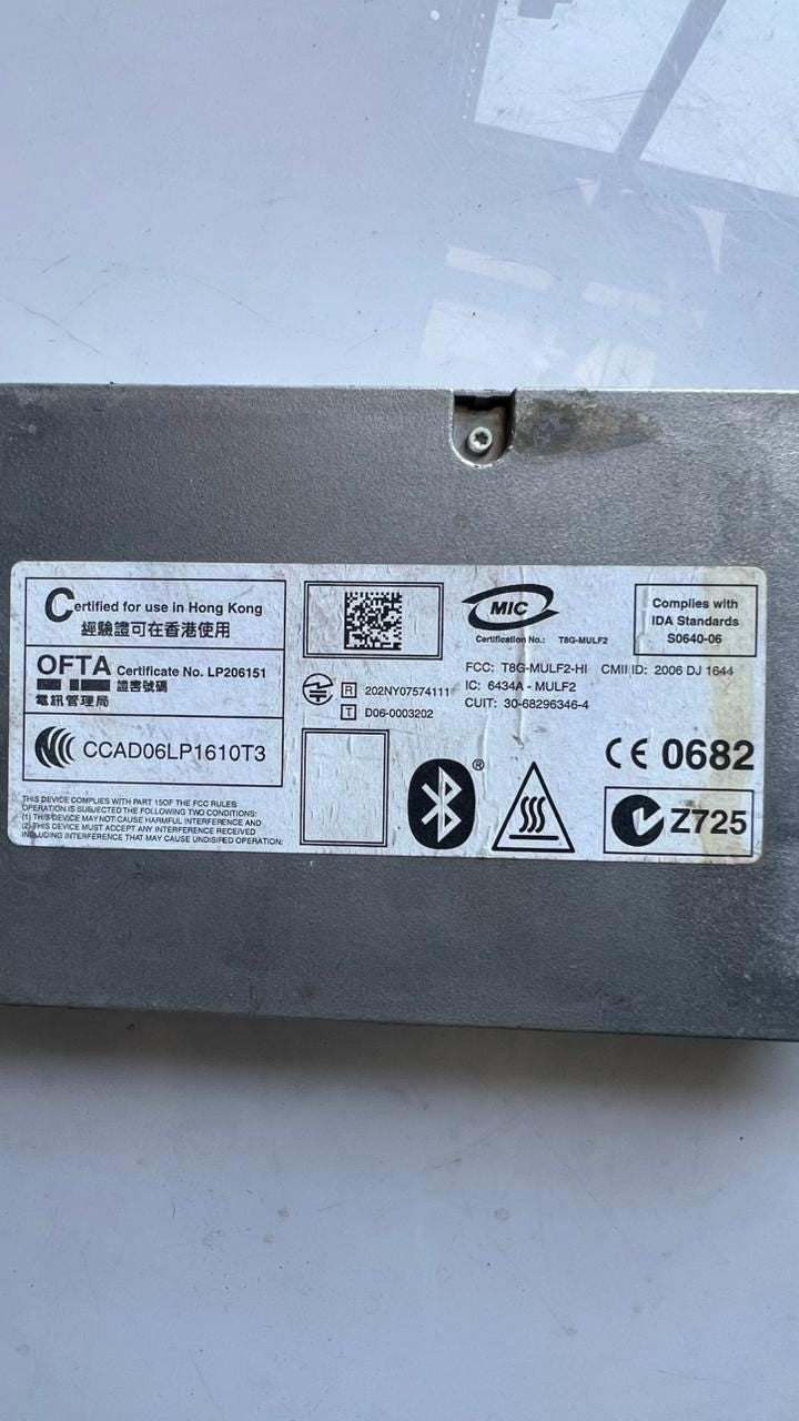 2011-13 BMW X5 Bluetooth Communication Control Module 9224674 E70 E90 E91 E92 