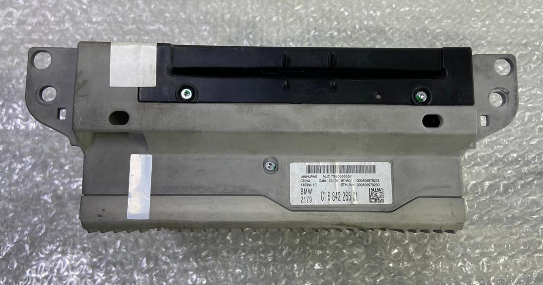 OEM BMW F48 DASH RADIO STEREO RECEIVER HEAD CONTROL MODULE UNIT CI 6842265 01