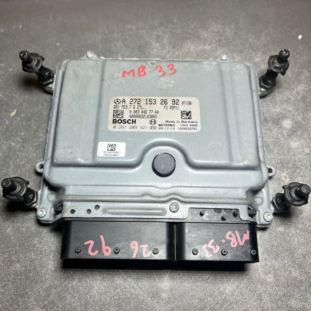 08-10 Mercedes W204 C-Class Engine Control Module Unit ECM ECU A272 1532692 OEM