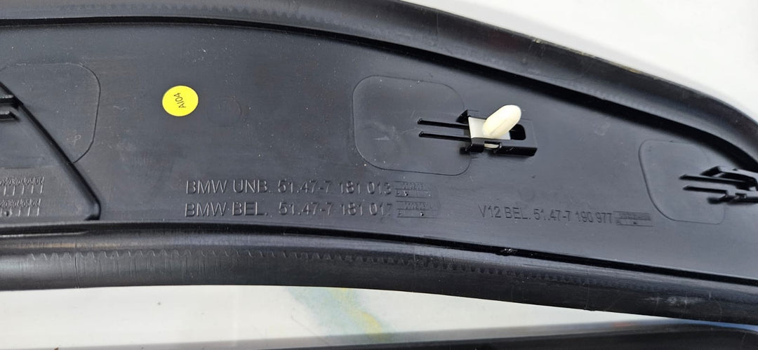 OEM BMW F01 F02 Front Rear Door illuminated Sill Plate Kick door step trim Set
