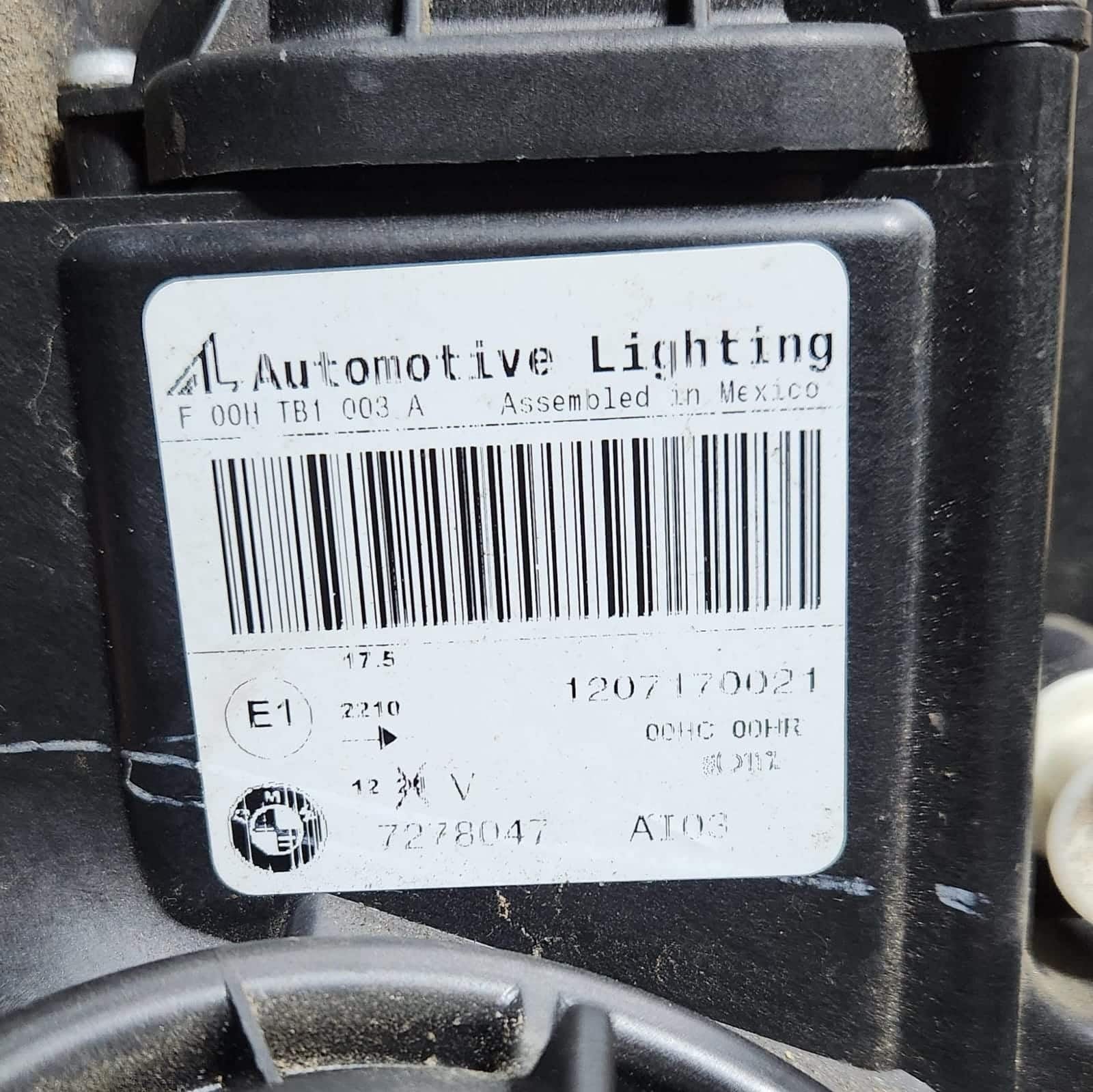 2007-2013 BMW X5 Headlight Left 7278047 X5 E70 NONE XENON