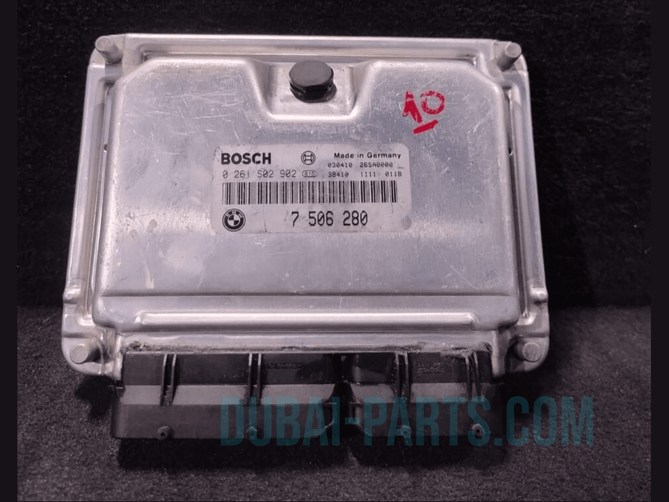 BMW 7 SERIES E65 E66 760i 760Li ENGINE CONTROL UNIT ECU ONLY - 7506280