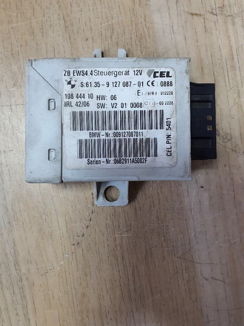 07-10 BMW X3 Electronic Immobilizer System Control Module 9127087 X3 E83 3.0L